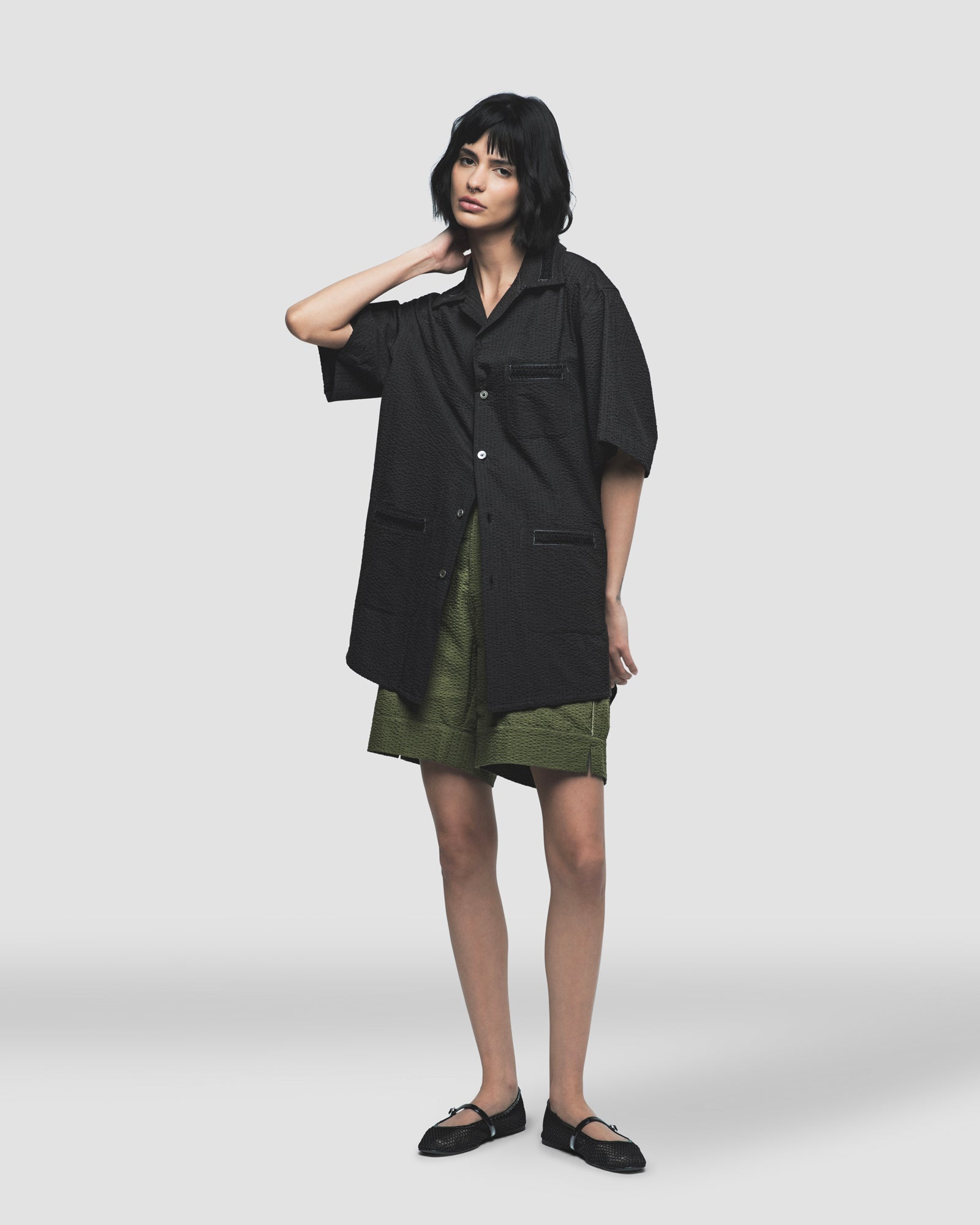 Sair Shirt - Couture Noir