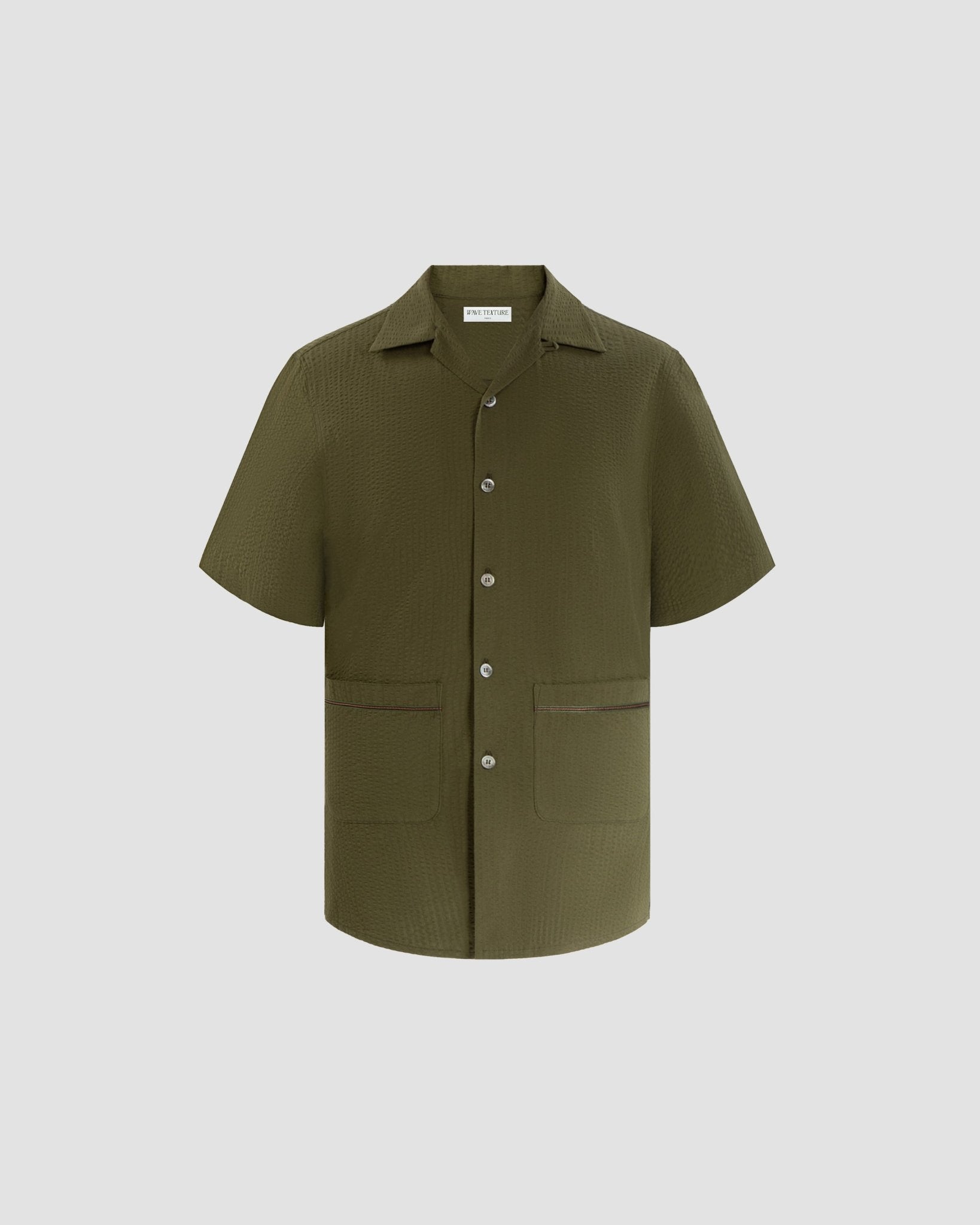 Sair Shirt - Vert - Wave Texture