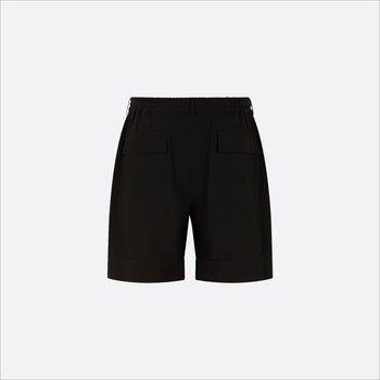 Riviera Shorts - Black - Wave Texture