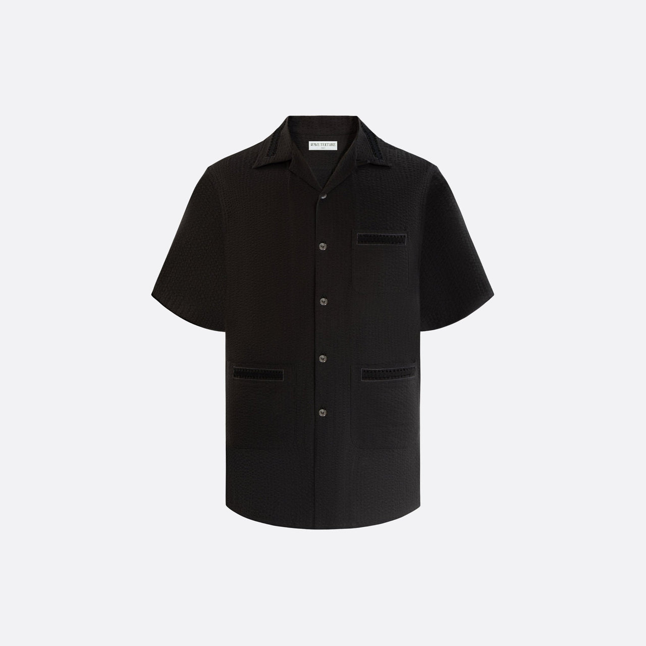 Sair Shirt - Couture Noir - Wave Texture