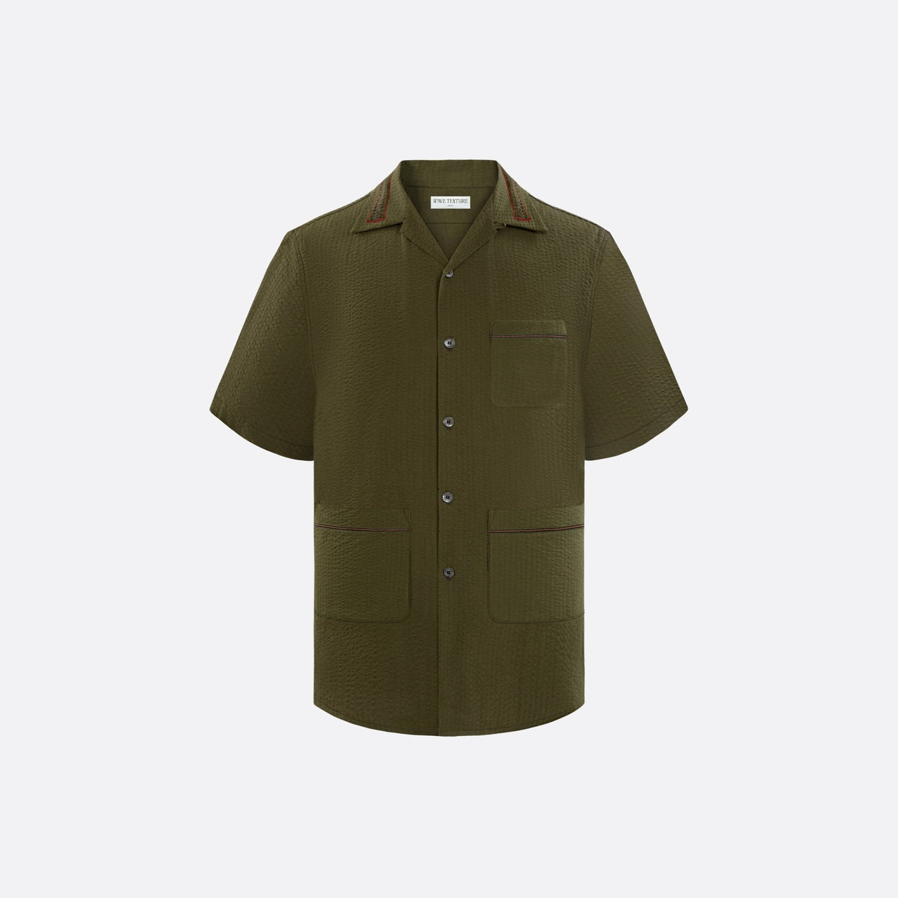 Sair Shirt - Couture Vert - Wave Texture